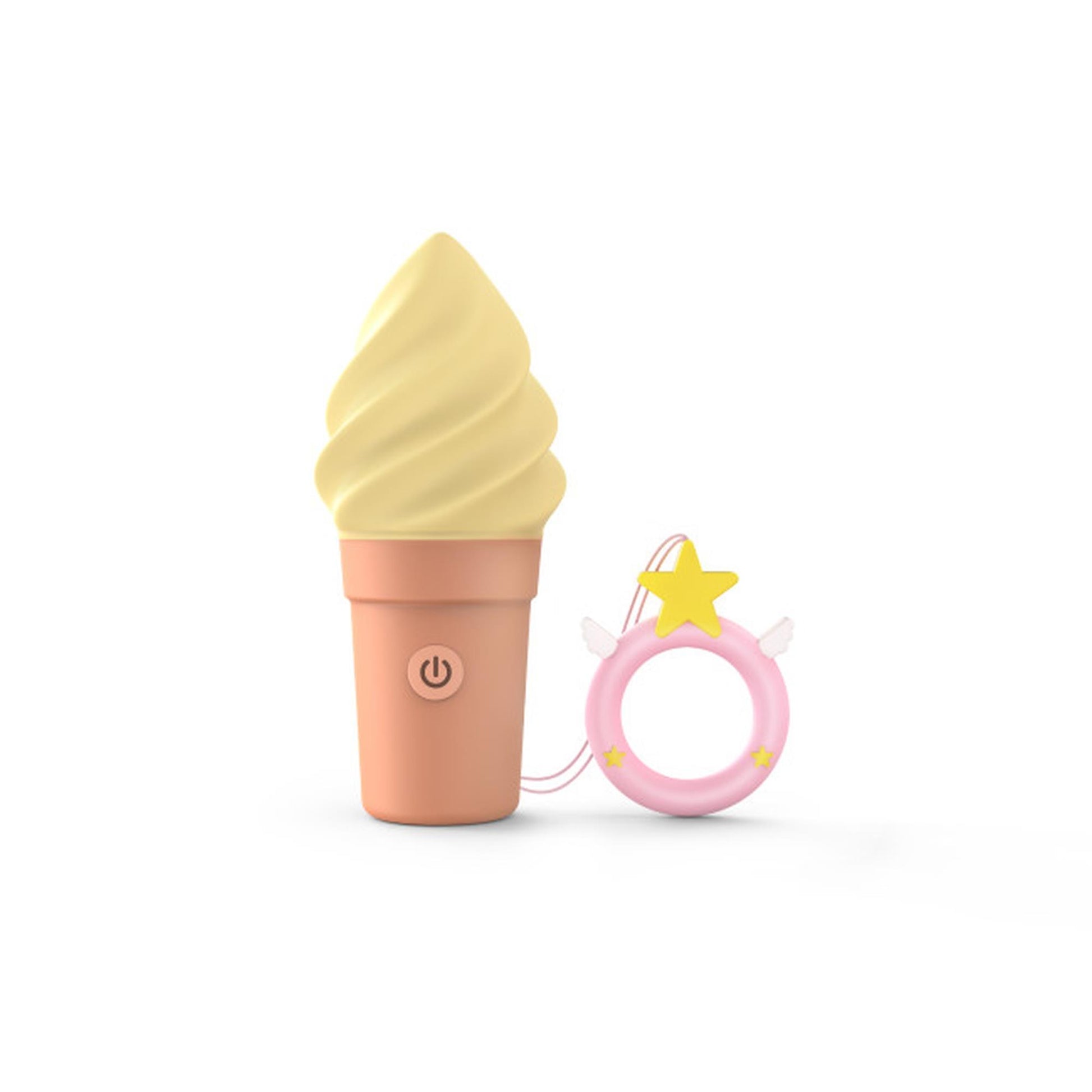 Stymulator Love to Love Cand'Ice Vanilla Pop na białym tle