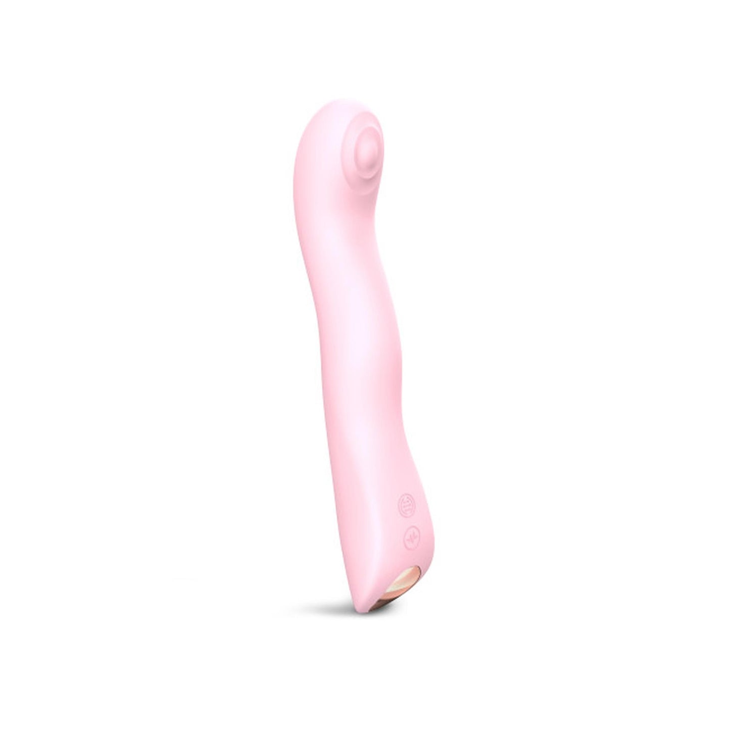 Love to Love SWAP Pink – smukły wielofunkcyjny wibrator na białym tle