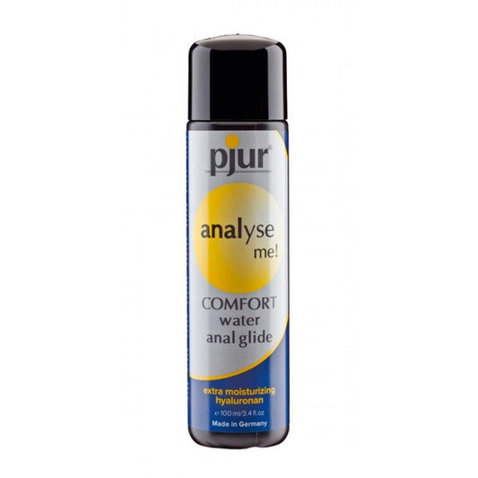 Lubrykant analny na bazie wody pjur analyse me! Comfort 100 ml na białym tle