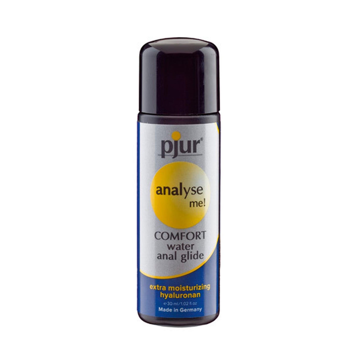 Lubrykant analny na bazie wody pjur analyse me! Comfort 30 ml na białym tle