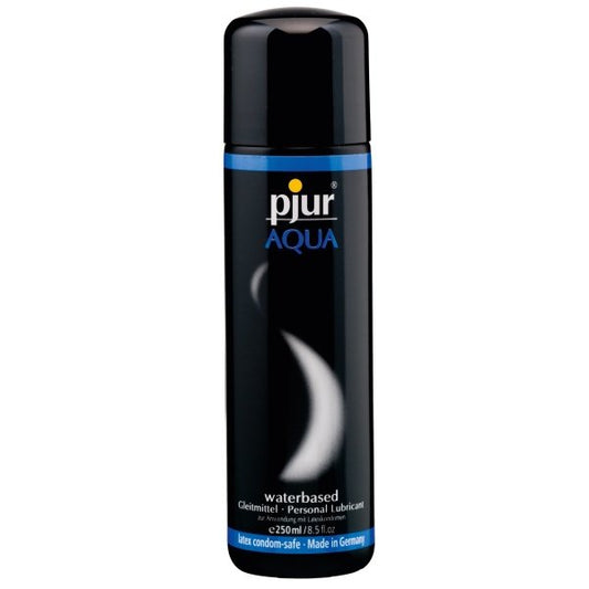 pjur Aqua lubrykant na bazie wody 250 ml na białym tle