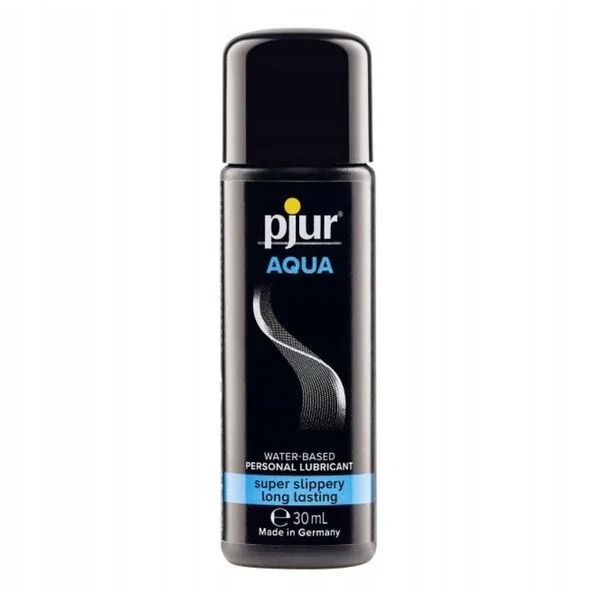 pjur Aqua lubrykant na bazie wody 30 ml na białym tle