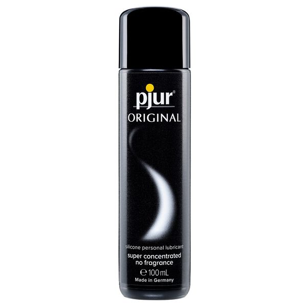 pjur Original silikonowy lubrykant osobisty 100 ml na białym tle