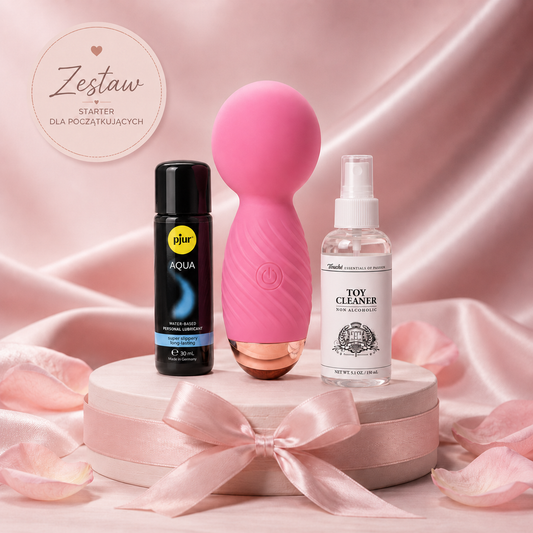 Zestaw dla początkujących – Itsy Bitsy, pjur Aqua 30 ml i Touché Toy Cleaner 150 ml