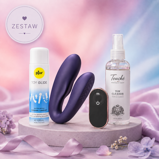 Zestaw Love to Love Match Up z pjur Toy Glide i Touché Toy Cleaner